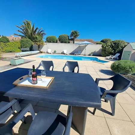 Feriehus Maison Charmante Pour 6 Personnes, Calme Avec Piscine Privee - Fr-1-323-578 Saint-Jean-de-Monts